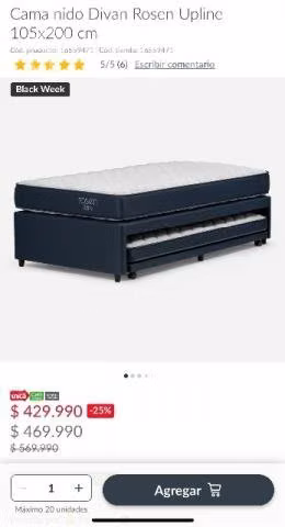 cama nido diván Rosen Upline - Imagen 4