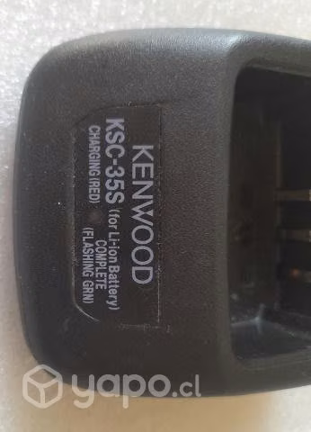 Cargador baterias kenwood ksc-35s original nuevos