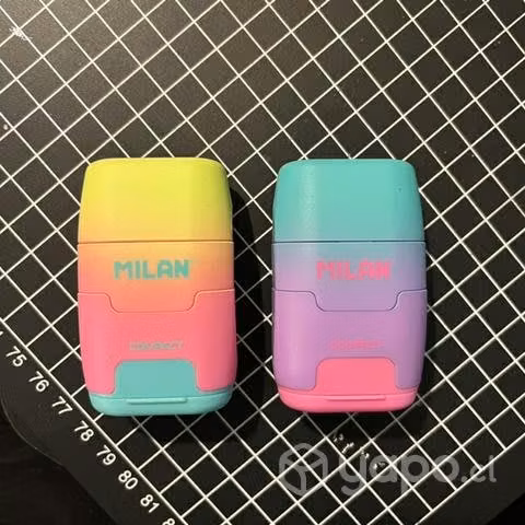 Sacapuntas con goma MILAN