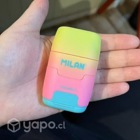 Sacapuntas con goma MILAN