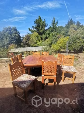 Comedor nativo cuadrado