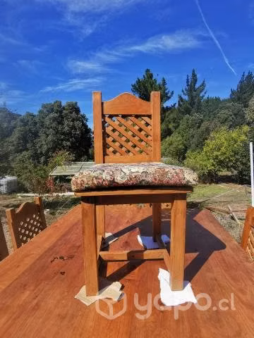 Comedor nativo cuadrado