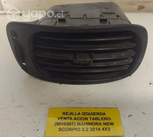 Rejilla Izq Ventil Tablero (MHS087) Mahindra Scorp