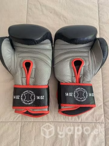 Guantes de box Gradivus, cuero, 14oz