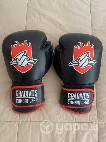 Guantes de box Gradivus, cuero, 14oz