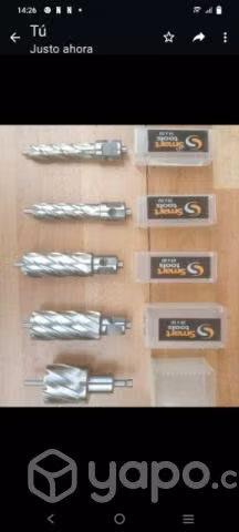 Brocas anular para metal