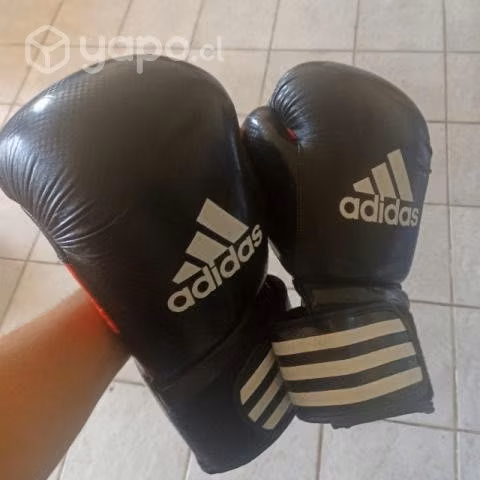 Saco de box + soporte + guantes adid originales