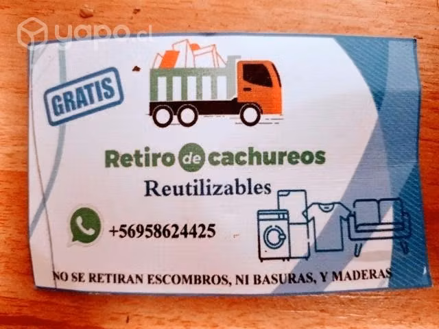 Retiros de reciclados.