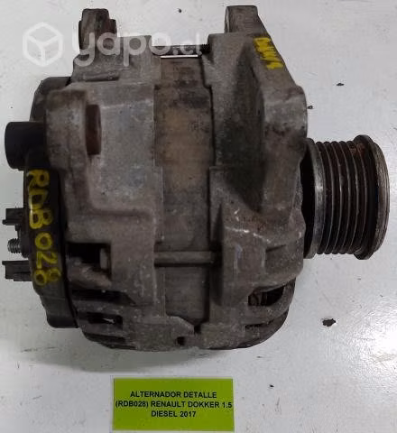 Alternador Detalle (RDB028) Renault Dokker 1.5 Die