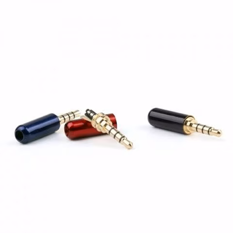 1 Unids Conector Jack 3.5mm 4 Polos Macho Para Sol - Imagen 5