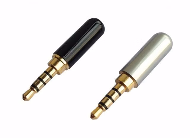 1 Unids Conector Jack 3.5mm 4 Polos Macho Para Sol - Imagen 2