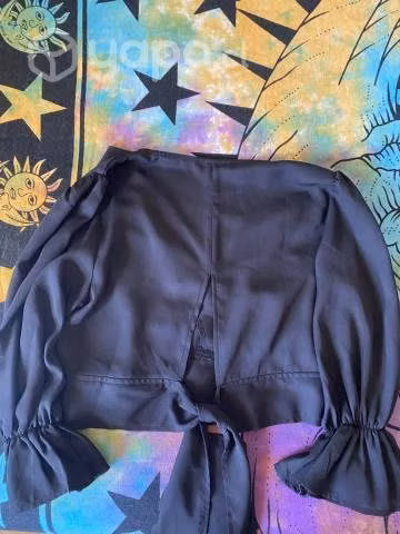 Blusa negra shein - Imagen 3