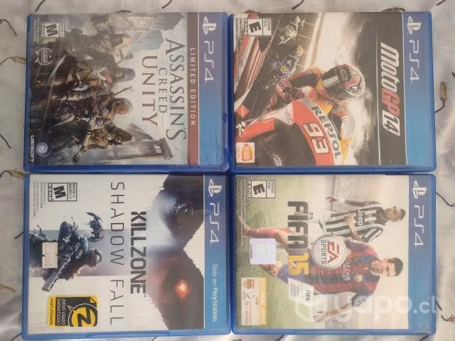Juegos PS4 y XBOX ONE