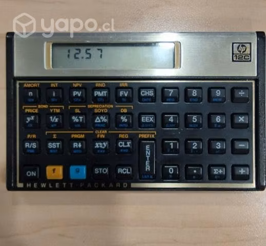 Calculadora HP 12C Gold