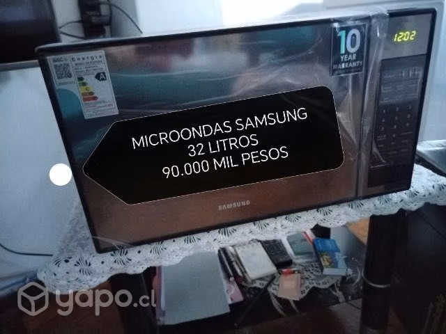 Microondas Samsung 32 LTS. Nuevo - Imagen 2