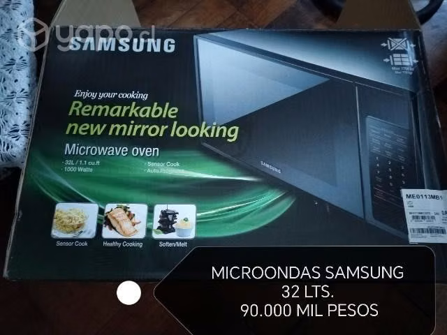 Microondas Samsung 32 LTS. Nuevo