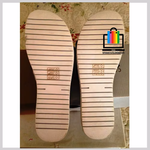 Sandalias Call Spring Blanco Negro nuevas con caj - Imagen 3