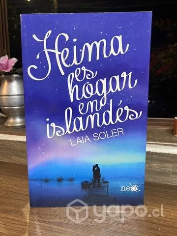 Libro Heima es hogar en islandés