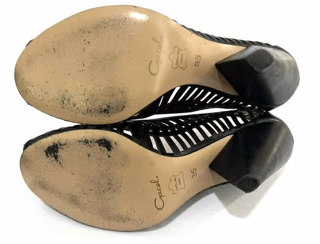 Zapato Calado 100% Cuero Marca Gacel N*35 - Imagen 6