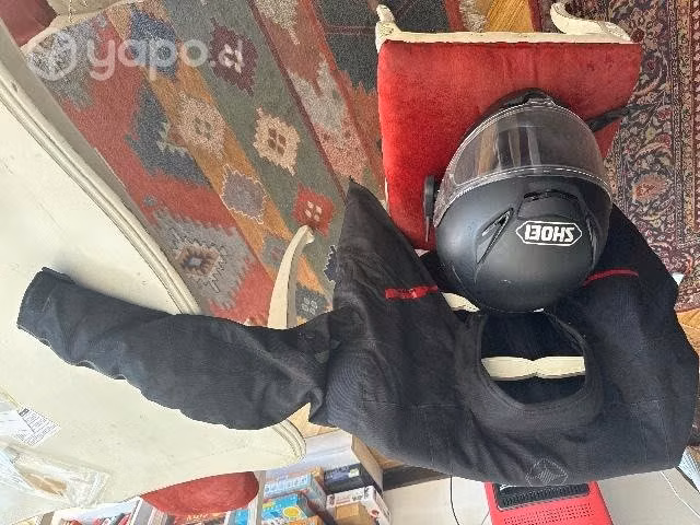 Casco Shoei mas chaqueta Kore