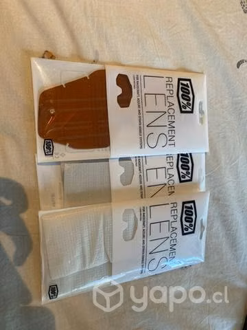 Lentes de repuesto Motocross