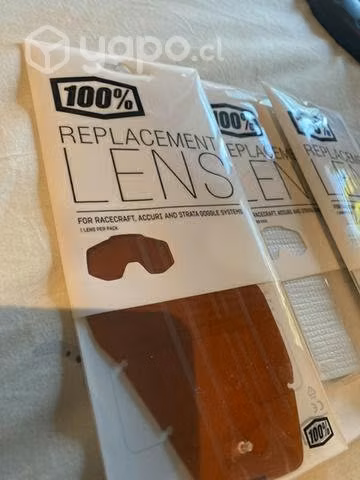 Lentes de repuesto Motocross