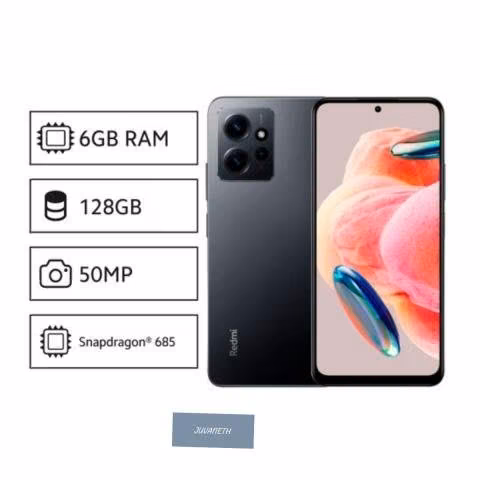 Celular Xiaomi redmi note 12 black (nuevo)