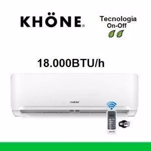 CLIMATIZADOR SPLIT KHÖNE ON-OFF WIFI 18.000 BTU/h