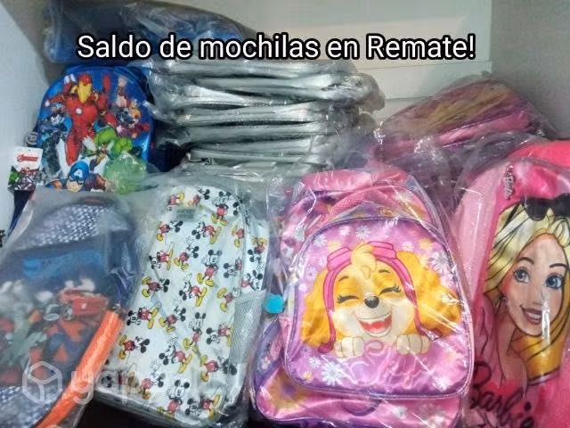 Saldo de mochilas