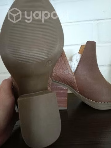 Botines cuero chileno nuevos