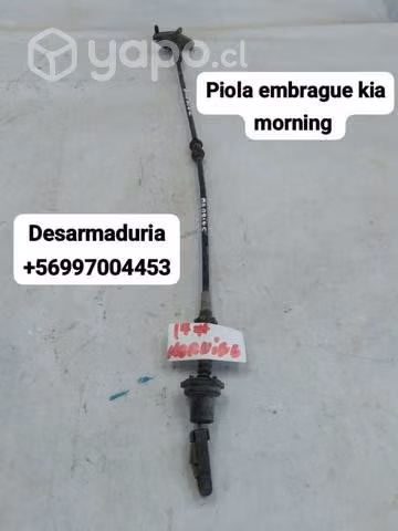 Piola de embrague Kia morning desarmaduría