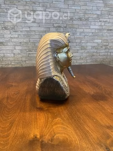 Busto Tutankamón macizo. Excelente estado - Imagen 2