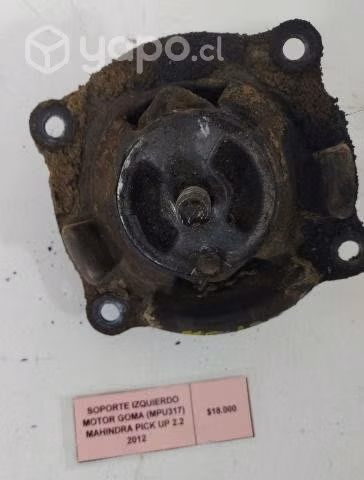 Soporte Izq Motor Goma (MPU317) Mahindra Pick Up