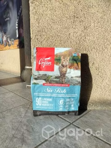 Alimento para Gato Orijen six Fish