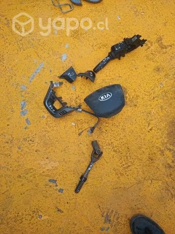 Kia rio 2013 airbag volante cardanica comando luce