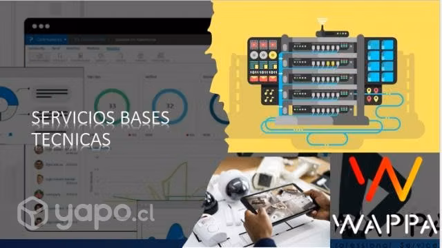 Servicios de mantención y bases tecnicas