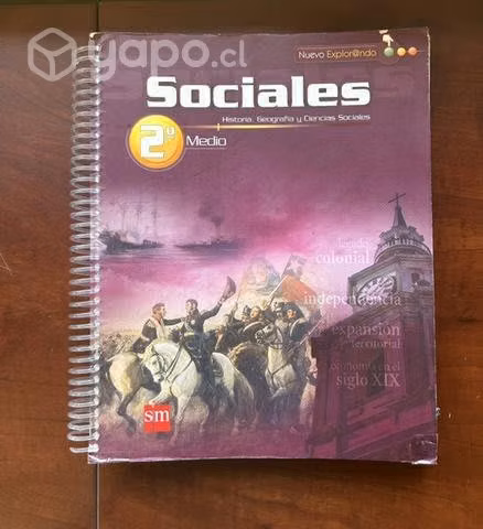 Texto Sociales 2 medio SM