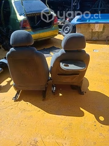 Chevrolet aveo 2004 05 butacas asientos traseros