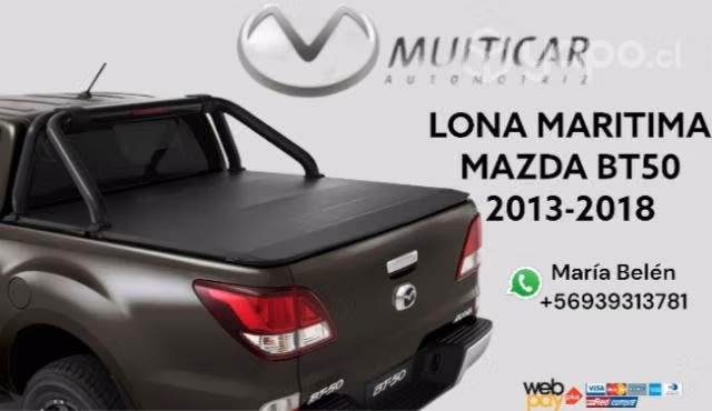 Lona cuero sintetico mazda bt50