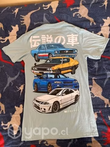 Polera autos japoneses