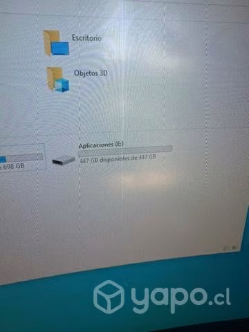 Pc + monitor 27 165hz