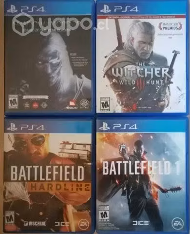 Video juegos ps4