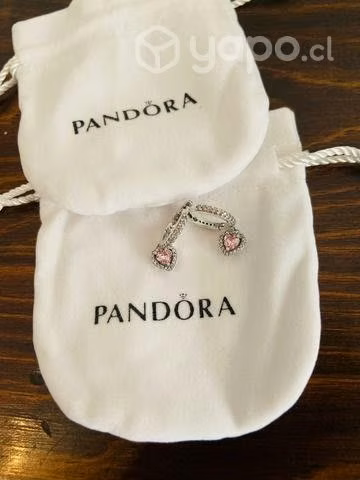 Lindos aros pandora corazón