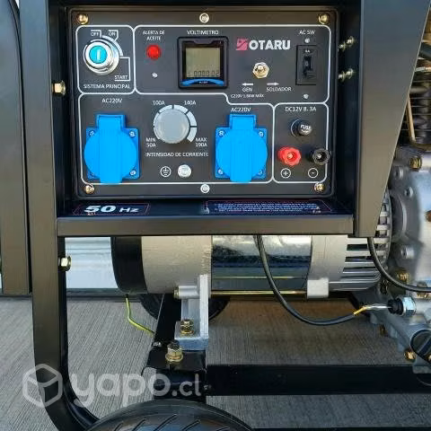 Motosoldador Diesel 180A Monofásico Otaru Generado