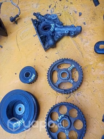 Chevrolet aveo 2004 05 polea damper cigueñal bomba