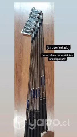 Set de Fierros Callaway RAZR X