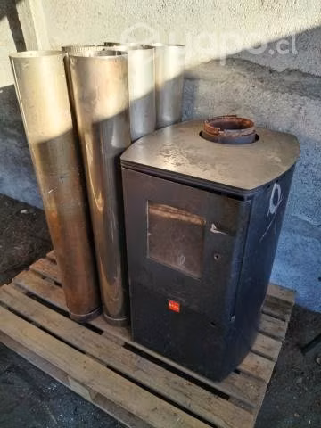 Estufa combustión lenta
