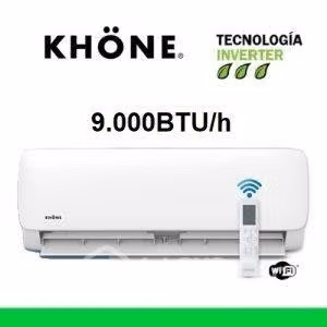 CLIMATIZADOR SPLIT KHÖNE INVERTER WIFI 9.000 BTU/h