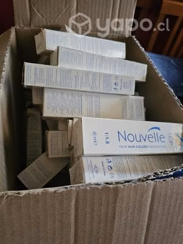 44 tinturas surtidas marca profesional nouvelle