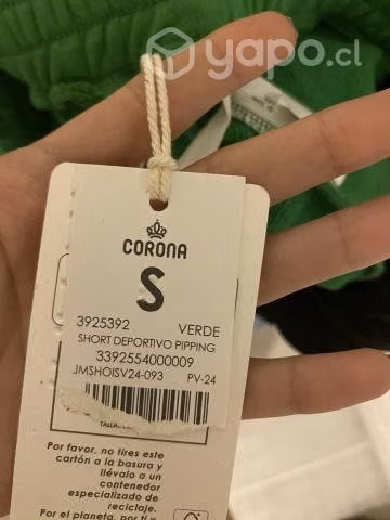 Short de verano verde - Imagen 3